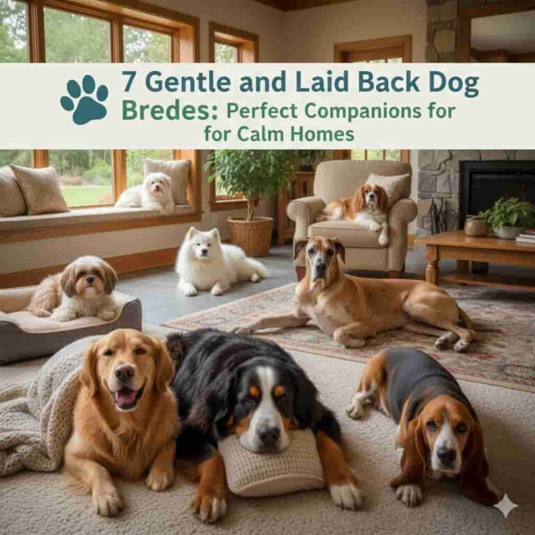 🏡 7 Gentle Dog Breeds That Thrive in Calm Homes and Apartments