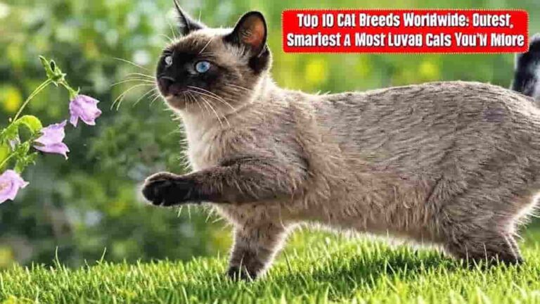 Top 10 cat breeds worldwide including the cutest, smartest, and most popular cats.