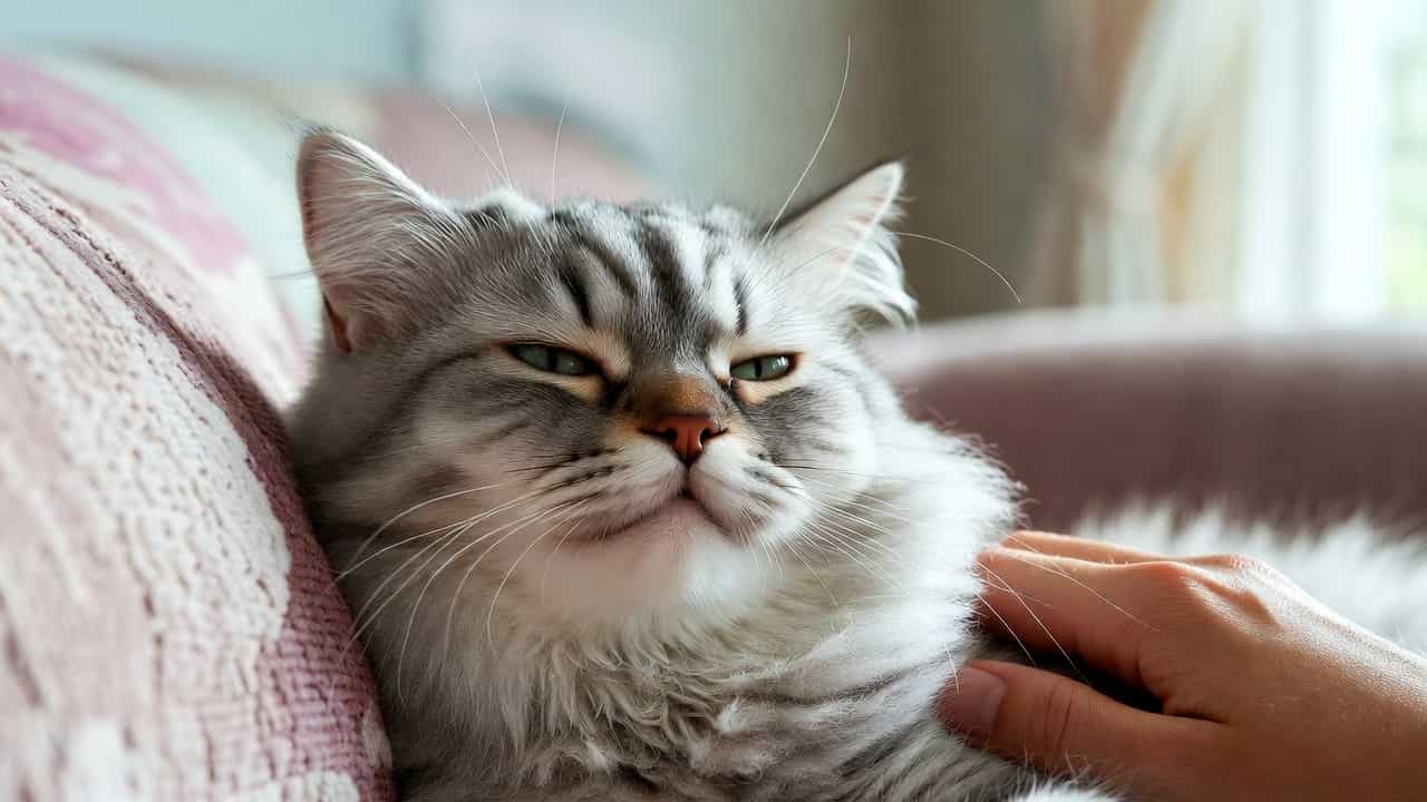 The healing power of cats for relax mental health and physical fitness