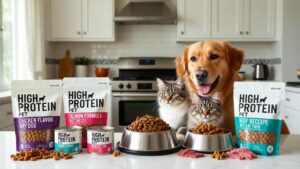 Complete guide to high-Protein Foods for pets for daily nutrition and healthy feeding