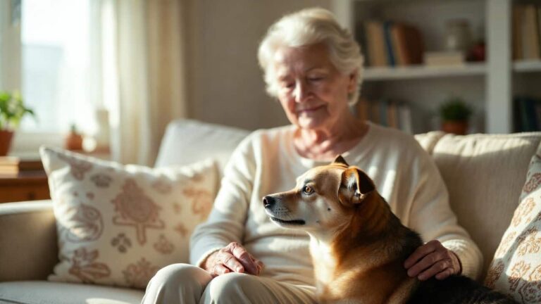Reliable companion dog breeds for a peaceful senior lifestyle offering comfort and emotional support